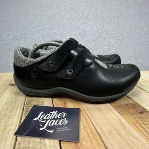 Timberland‎ x Smartwool Shoes Womens 9M Black Leather Eco Step Vibram Sneakers